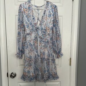 Floral Long Sleeve Dress